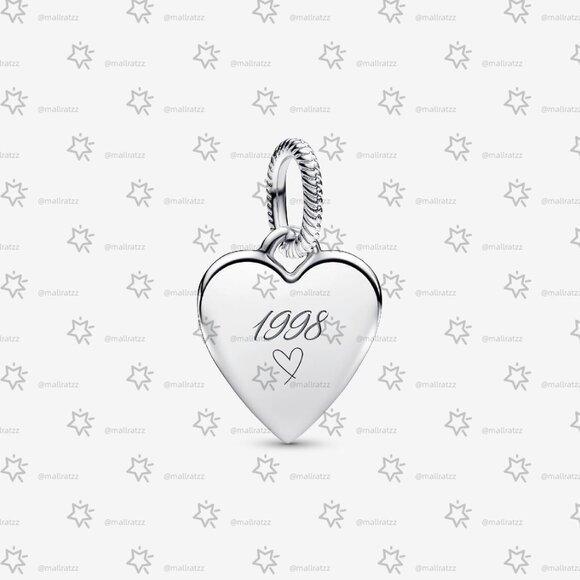 Pandora Engravable Heart Tag Pendant - Picture 3 of 4